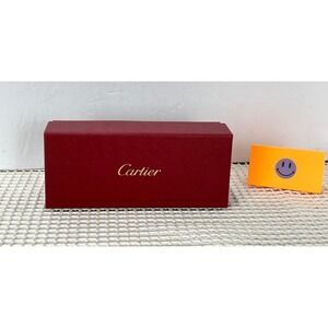 Cartier Red Box Small Jewelry Ring Earring‎ Necklace Case Storage